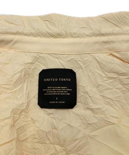 UNITED TOKYO（ユナイテッドトーキョー）UNITED TOKYO (ユナイテッドトーキョー) スコールワッシャーボリュームシャツ アイボリー サイズ:FREE 未使用品の古着・服飾アイテム