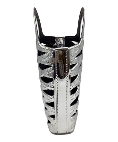 BALENCIAGA（バレンシアガ）BALENCIAGA (バレンシアガ) NEO PHONE HOLDER シルバーの古着・服飾アイテム