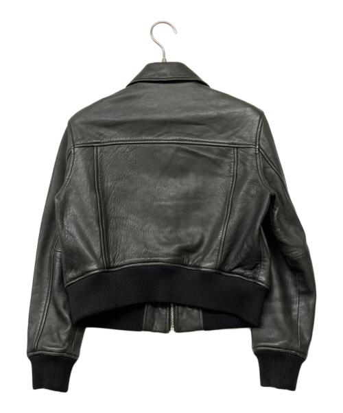 ALL SAINTS（オールセインツ）ALL SAINTS (オールセインツ) ラムスキンシングルレザージャケット ブラック サイズ:UK8の古着・服飾アイテム