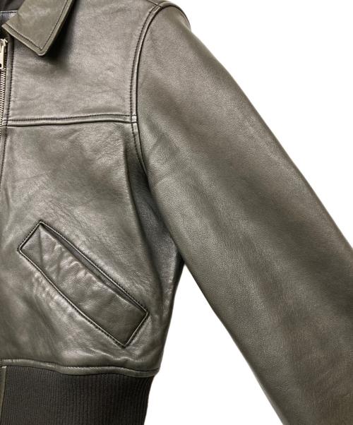 ALL SAINTS（オールセインツ）ALL SAINTS (オールセインツ) ラムスキンシングルレザージャケット ブラック サイズ:UK8の古着・服飾アイテム