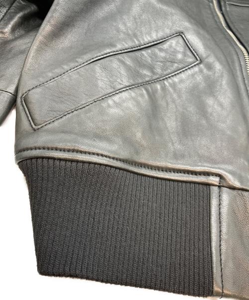 ALL SAINTS（オールセインツ）ALL SAINTS (オールセインツ) ラムスキンシングルレザージャケット ブラック サイズ:UK8の古着・服飾アイテム