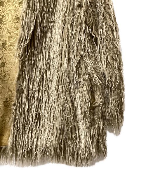 FUMIE=TANAKA（フミエタナカ）FUMIE=TANAKA (フミエタナカ) ファーコート ベージュ サイズ:1の古着・服飾アイテム