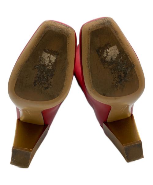 Salvatore Ferragamo（サルヴァトーレ フェラガモ）Salvatore Ferragamo (サルヴァトーレ フェラガモ) ロングブーツ レッド サイズ:6の古着・服飾アイテム