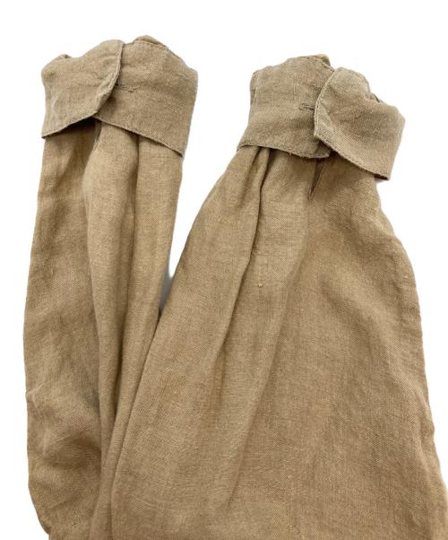 KAGURE（カグレ）kagure (カグレ) リネンシャツワンピース ベージュ サイズ:Freeの古着・服飾アイテム