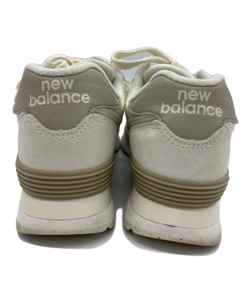 NEW BALANCE（ニューバランス）NEW BALANCE (ニューバランス) ローカットスニーカー アイボリー サイズ:23の古着・服飾アイテム