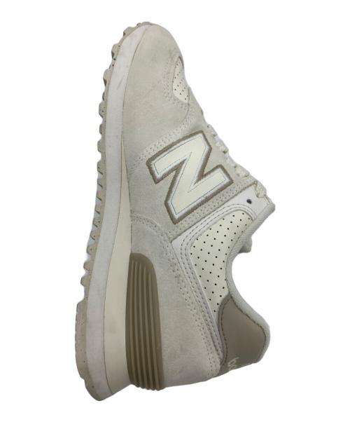 NEW BALANCE（ニューバランス）NEW BALANCE (ニューバランス) ローカットスニーカー アイボリー サイズ:23の古着・服飾アイテム