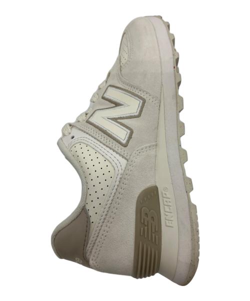 NEW BALANCE（ニューバランス）NEW BALANCE (ニューバランス) ローカットスニーカー アイボリー サイズ:23の古着・服飾アイテム