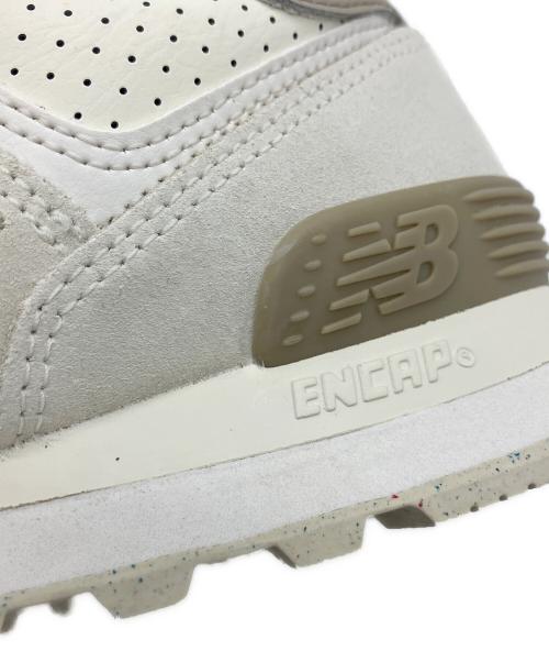 NEW BALANCE（ニューバランス）NEW BALANCE (ニューバランス) ローカットスニーカー アイボリー サイズ:23の古着・服飾アイテム