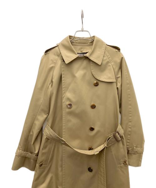 Aquascutum（アクアスキュータム）Aquascutum (アクアスキュータム) ライナー付トレンチコート ベージュ サイズ:SIZE6の古着・服飾アイテム