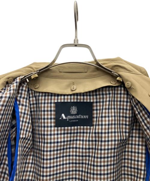 Aquascutum（アクアスキュータム）Aquascutum (アクアスキュータム) ライナー付トレンチコート ベージュ サイズ:SIZE6の古着・服飾アイテム