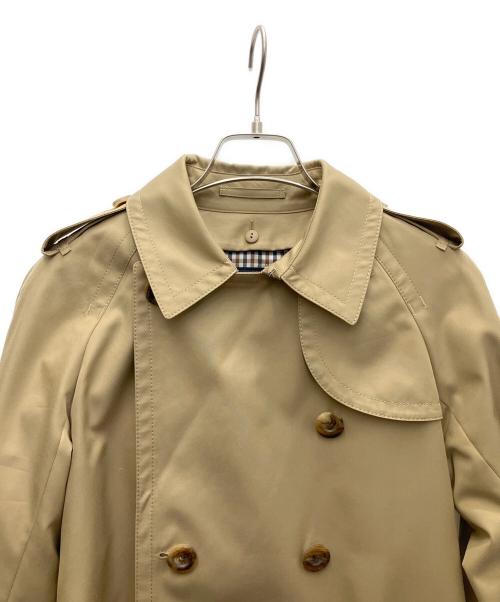 Aquascutum（アクアスキュータム）Aquascutum (アクアスキュータム) ライナー付トレンチコート ベージュ サイズ:SIZE6の古着・服飾アイテム