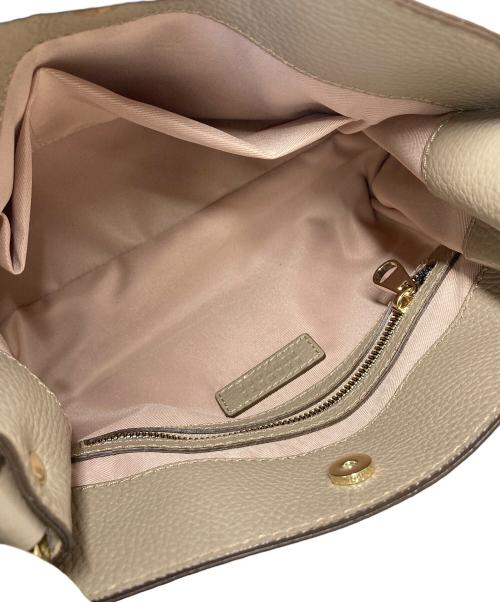 BARNEYS NEWYORK（バーニーズ・ニューヨーク）BARNEYS NEWYORK (バーニーズ・ニューヨーク) 2WAYワンハンドルバッグ ベージュの古着・服飾アイテム