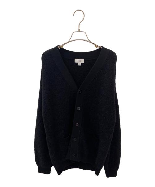 HYKE（ハイク）HYKE (ハイク) ALPACA SWEATER CARDIGAN ブラック サイズ:2の古着・服飾アイテム