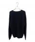 HYKE (ハイク) ALPACA SWEATER CARDIGAN ブラック サイズ:2：23000円