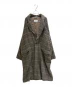 Maison Margielaメゾンマルジェラ）の古着「オーバーサイズウールコート」｜ブラウン