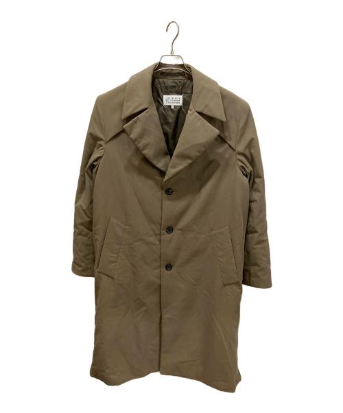 Maison Margiela（メゾンマルジェラ）Maison Margiela (メゾンマルジェラ) RECYCLED INSULATION COTTON トレンチコート ベージュ サイズ:44の古着・服飾アイテム
