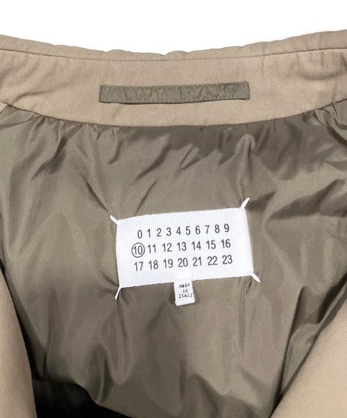 Maison Margiela（メゾンマルジェラ）Maison Margiela (メゾンマルジェラ) RECYCLED INSULATION COTTON トレンチコート ベージュ サイズ:44の古着・服飾アイテム