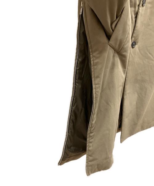 Maison Margiela（メゾンマルジェラ）Maison Margiela (メゾンマルジェラ) RECYCLED INSULATION COTTON トレンチコート ベージュ サイズ:44の古着・服飾アイテム