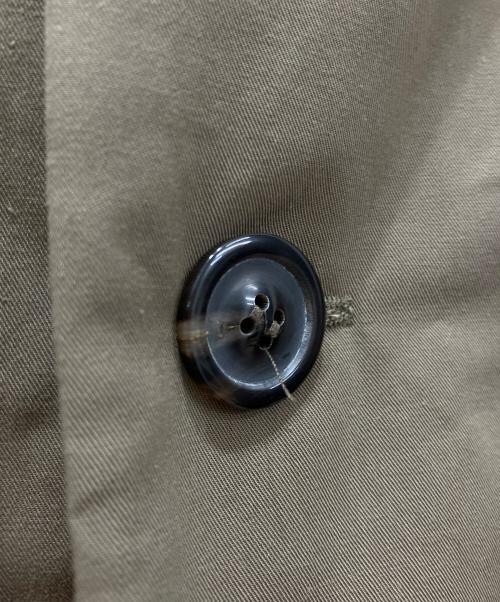 Maison Margiela（メゾンマルジェラ）Maison Margiela (メゾンマルジェラ) RECYCLED INSULATION COTTON トレンチコート ベージュ サイズ:44の古着・服飾アイテム