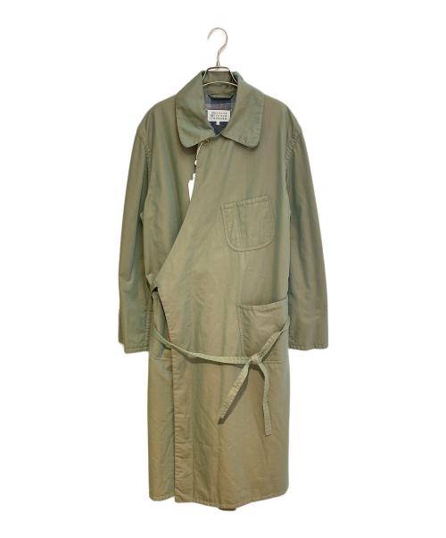 Maison Margiela（メゾンマルジェラ）Maison Margiela (メゾンマルジェラ) リバーシブルトレンチコート カーキ サイズ:46の古着・服飾アイテム