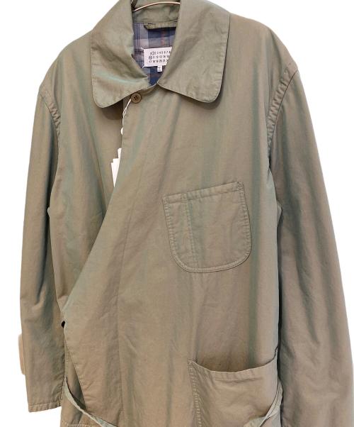 Maison Margiela（メゾンマルジェラ）Maison Margiela (メゾンマルジェラ) リバーシブルトレンチコート カーキ サイズ:46の古着・服飾アイテム