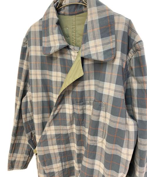 Maison Margiela（メゾンマルジェラ）Maison Margiela (メゾンマルジェラ) リバーシブルトレンチコート カーキ サイズ:46の古着・服飾アイテム
