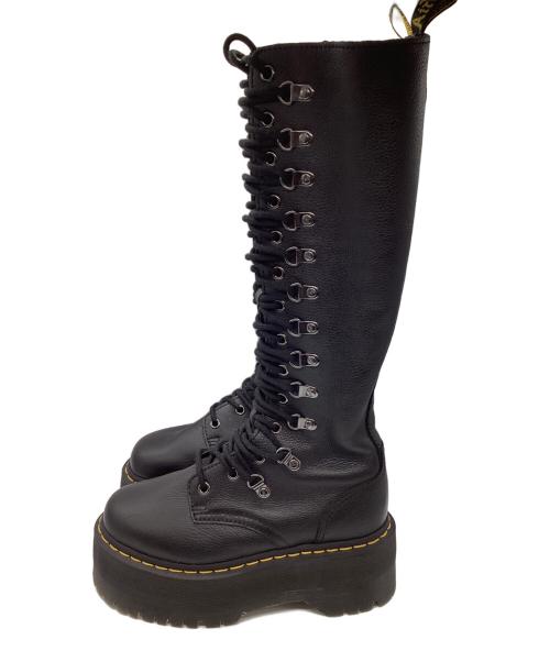 Dr.Martens（ドクターマーチン）Dr.Martens (ドクターマーチン) ロングブーツ ブラック サイズ:UK3の古着・服飾アイテム