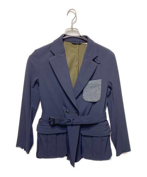 timone（ティモーネ）timone (ティモーネ) ジャケット ネイビー サイズ:46の古着・服飾アイテム