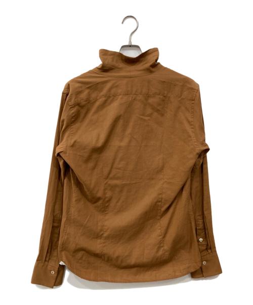Bagutta（バグッタ）BAGUTTA (バグッタ) 長袖シャツ ブラウン サイズ:40の古着・服飾アイテム