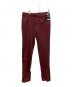INCOTEX（インコテックス）の古着「SLIM FIT GARMENT DYED COMFORT CHINO コットン ストレッチ スラックス 」｜ワインレッド