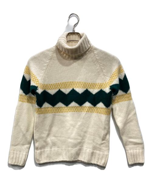 fay（フェイ）fay (フェイ) 長袖ニット ホワイト サイズ:44 未使用品の古着・服飾アイテム