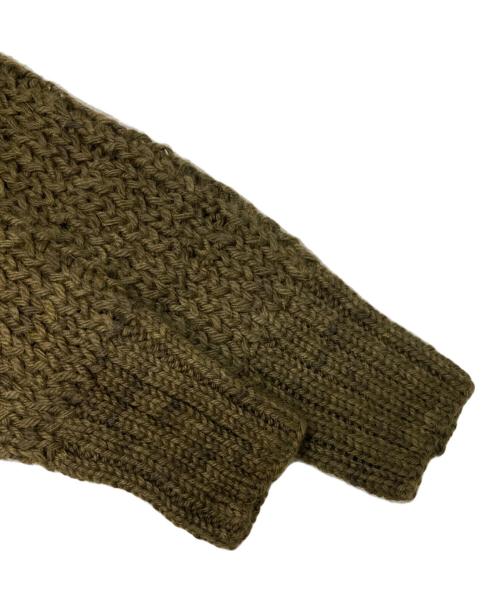 knit brary（ニット ブラリー）knit brary (ニット ブラリー) アルパカシルクハイネックニット ワインレッド サイズ:Mの古着・服飾アイテム