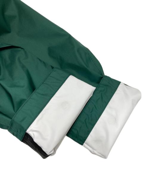 KENZO（ケンゾー）KENZO (ケンゾー) SCOOTER PARKA ロゴプリント ナイロン スクーターパーカー レインコート グリーン サイズ:Mの古着・服飾アイテム