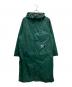 KENZO（ケンゾー）の古着「SCOOTER PARKA ロゴプリント ナイロン スクーターパーカー レインコート」｜グリーン