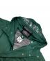 中古・古着 KENZO (ケンゾー) SCOOTER PARKA ロゴプリント ナイロン スクーターパーカー レインコート グリーン サイズ:M：18000円