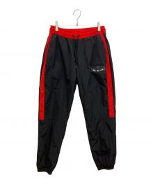 MARCELO BURLON（マルセロバーロン）の古着「バイカラーイージーパンツ」｜ブラック