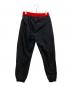 MARCELO BURLON (マルセロバーロン) バイカラーイージーパンツ ブラック サイズ:M 未使用品：9000円