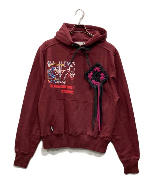 LIAM HODGES（リアムホッジス）LIAM HODGES (リアムホッジス) パーカー レッド サイズ:Ｍ 未使用品の古着・服飾アイテム