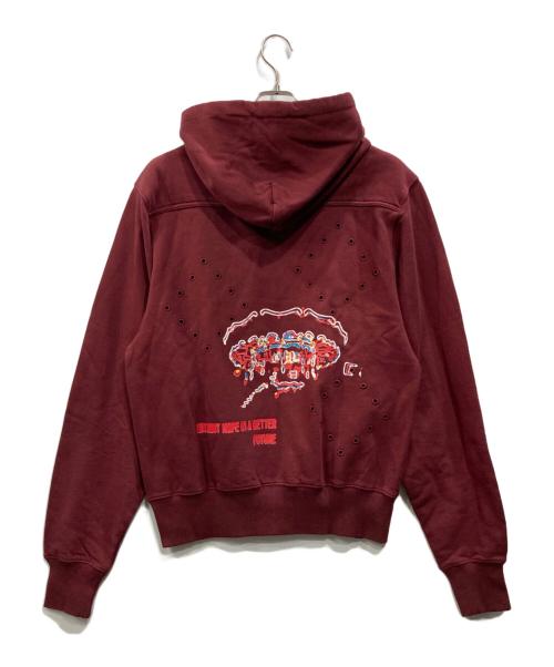 LIAM HODGES（リアムホッジス）LIAM HODGES (リアムホッジス) パーカー レッド サイズ:Ｍ 未使用品の古着・服飾アイテム