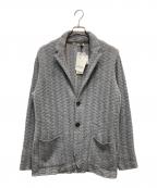 MAURIZIO BALDASSARIマウリツィオバルダサーリ）の古着「ウールニットジャケット」｜グレー