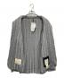 MAURIZIO BALDASSARI (マウリツィオバルダサーリ) ウールニットジャケット グレー サイズ:52 未使用品：12000円