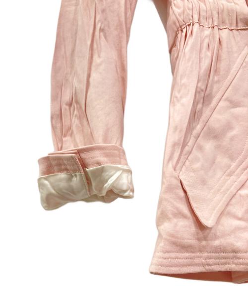 rag&bone（ラグアンドボーン）rag&bone (ラグアンドボーン) リネン混ジャケット ピンク サイズ:2 未使用品の古着・服飾アイテム