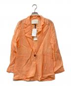 TELAテラ）の古着「シアージャケット」｜オレンジ