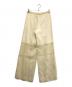 AERON (アーロン) パンツ イエロー サイズ:34 未使用品：6000円