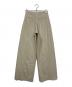ROBERTO COLLINA (ロベルトコリーナ) ウールワイドパンツ ベージュ サイズ:XS：4000円