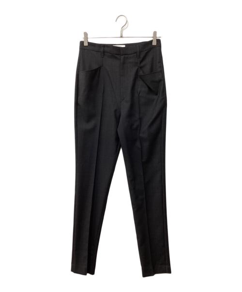 ISABEL MARANT ETOILE（イザベルマランエトワール）ISABEL MARANT ETOILE (イザベルマランエトワール) センタープレスパンツ ブラック サイズ:36 未使用品の古着・服飾アイテム
