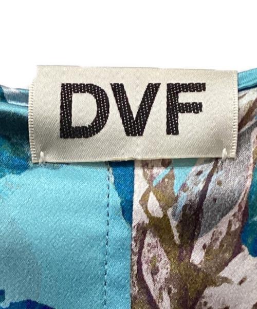 DIANE VON FURSTENBERG（ダイアンフォンファステンバーグ）DIANE VON FURSTENBERG (ダイアンフォンファステンバーグ) ワンピース ブルー サイズ:Sの古着・服飾アイテム