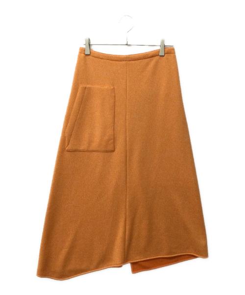 tibi（ティビ）tibi (ティビ) スカート オレンジ サイズ:2の古着・服飾アイテム