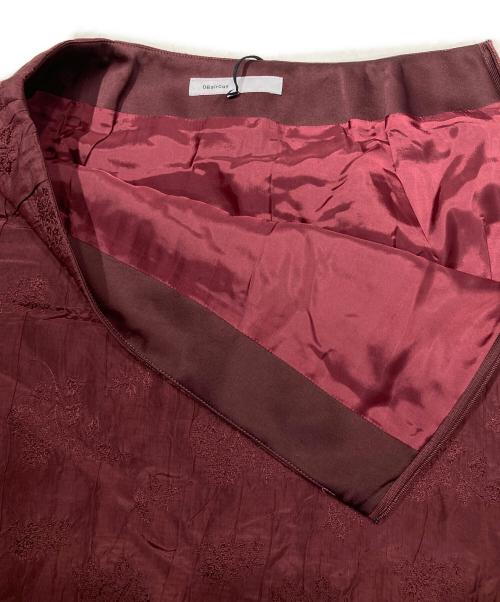 08sircus（ゼロエイトサーカス）08sircus (ゼロエイトサーカス) スカート ワインレッド サイズ:1の古着・服飾アイテム