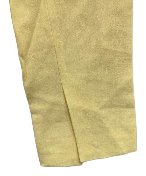 pelleq（ペレック）PELLEQ (ペレック) リネン混ジャケット イエロー サイズ:34の古着・服飾アイテム